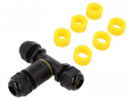 Connector: AC supply | screw terminal | IP68 | Body: black