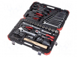 Tools set: general purpose | case | 1/2",1/4" | 100pcs.