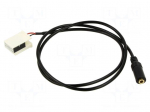 Aux adapter | Jack 3.5mm socket,Quadlock | Audi