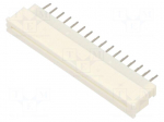 Connector: FFC/FPC | tinned | THT | 200V | 1A | Easy-On | PIN: 31 | 1.25mm