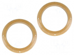 Spacer ring | MDF | 165mm | Hyundai | impregnated,varnished