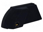 Car loudspeaker enclosure | MDF | black melange | textil | 15l | 250mm