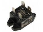 Relay: solid state | Ucntrl: 21&divide;27VDC | 10A | 3&divide;100VDC | on panel | IP00