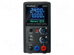 Laboratory power supply: standard | single-channel | 0&divide;24VDC | 0&divide;1A