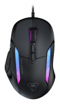 Turtle Beach Kone II Ash Black &ndash; Wired Ergonomic RGB Gaming Mouse, 26K DPI Optical Sensor, 100M Click Life Optical Switches, 23 Customizable Inputs, 4D Scroll Wheel, Pure PTFE glides