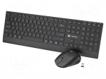 Office kit | STINGRAY 2 | black | universal | USB A | No.of butt: 9 | 10m