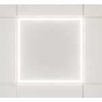 Light frame - panel HOUSTON, 60x60 cm, 40W, 4000K, 4000Lm