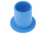Bearing: sleeve bearing | with flange | &Oslash;out: 12mm | &Oslash;int: 10mm | blue