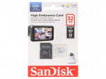 Memory card | SD HC Micro | 32GB | Read: 100MB/s | Write: 40MB/s