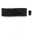 Logitech clear Desktop MK270 black USB