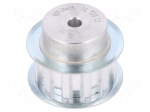 Belt pulley | T10 | W: 16mm | whell width: 31mm | &Oslash;: 36.35mm | aluminium
