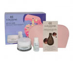 Set Collistar Attivi Puri Collagen Balm Cream + Salicylic Acid Lotion 15ml + Self Tanning Drops Sample + Cosmetics Bag