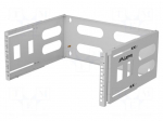 Wall mounting element | 4U | Dimensions: 497x400x240mm | grey | 12kg