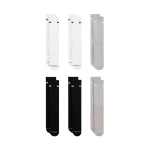 Skarpety Nike Everyday Elevated 6 par białe, czarne, szare HQ8021 903 35-37,5