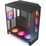 NZXT H6 RGB+ (2026) All Black (black, tempered glass x 2)