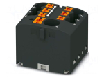 Splice terminal: rail | 24A | 450V | push-in | PA | L: 21.7mm | 0.14&divide;4mm2