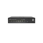 Switch LevelOne LevelOne GES-2208 hallatav L2 gigabitv&otilde;rgu l&uuml;liti (10/100/1000) Black