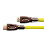 HDMI 2.0 kaabel PYTHON Python AKTIIV 4K2K kollane nailonpunutis 30m