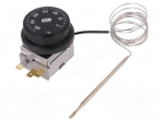Sensor: thermostat with capillary | Output conf: SPDT | 10A | 400VAC