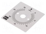 Scale for mechanical timer | Application: MI2R