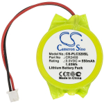 550 mAh for Panasonic CR2450,AFPX-BATT