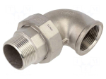 Splice terminal: 90&deg; elbow | max.10.5bar | 1.4408 stainless steel