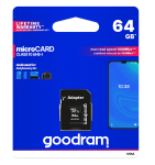microSD 64GB with adapter | UHS-I | SDHC/SDXC | Class 10