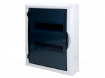 Enclosure: for modular components | IP40 | white | No.of mod: 24