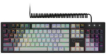 Computer keyboard LORGAR  LORGAR Azar 514  Wired mechanical gaming keyboard  RGB backlight  1680000 colour variations  18 modes  keys number: 104  50M clicks  linear