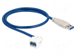 USB module | Keystone | USB A socket,USB A plug | USB 3.0 | push-in