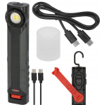Akulaetav LED taskulamp Brennenstuhl HL 600 AD kiirlaadimise ja dynamo valikuga 600+180lm, IP54 1178590200