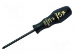 Screwdriver | Phillips | PH1 | ESD | Blade length: 80mm