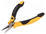 Pliers | half-rounded nose | ESD | Pliers len: 120mm