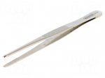 Tweezers | Blade tip shape: rounded | Tweezers len: 145mm