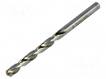 Drill bit | for metal | &Oslash;: 6mm | L: 93mm | HSS-CO | Conform to: DIN 338