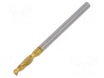 Drill bit | for metal | &Oslash;: 2.6mm | L: 43mm | HSS-CO | film,separately