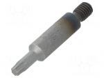Screwdriver bit | Torx&reg; | TX20 | Overall len: 45mm | Mounting: M6