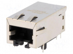 Socket | RJ45 | PIN: 8 | shielded,with isolation transformer,PoE
