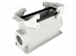Enclosure: for rectangular connectors | Han | size 24B | high | PG21