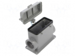 Enclosure: for rectangular connectors | Han | size 16B | M32 | IP65