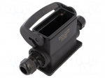 Enclosure: for rectangular connectors | Han Eco B | size 16B | M25