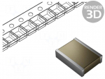 Capacitor: ceramic | MLCC | 68nF | 630VDC | C0G | &plusmn;5% | SMD | 3040