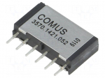 Relay: reed | DPST-NO | Ucoil: 5VDC | 500mA | max.200VDC | 10W | THT | SIP
