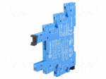 Socket | PIN: 5 | 6A | 250VAC | Mounting: DIN | Leads: screw terminals