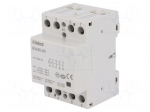 Contactor: 4-pole installation | NO x4 | 24VAC | 40A | DIN | IKA