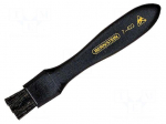 Brush | ESD | L: 150mm | W: 20mm | Features: made of conductive plastic