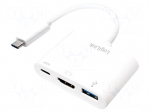 Adapter | USB 3.0 | 140mm | Colour: white