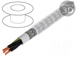 Wire | BiT 500 CY | 12G0,75mm2 | tinned copper braid | PVC | 300/500V