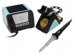 Soldering station | digital | 150W | 50&divide;550&deg;C | Plug: EU | V: ESD