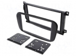 Radio mounting frame | Ford | 2 DIN | shiny black